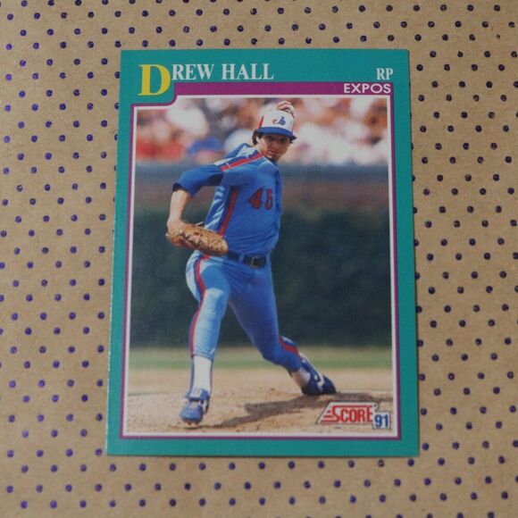 Drew Hall #581 Baseball Card - Picture 1 of 2